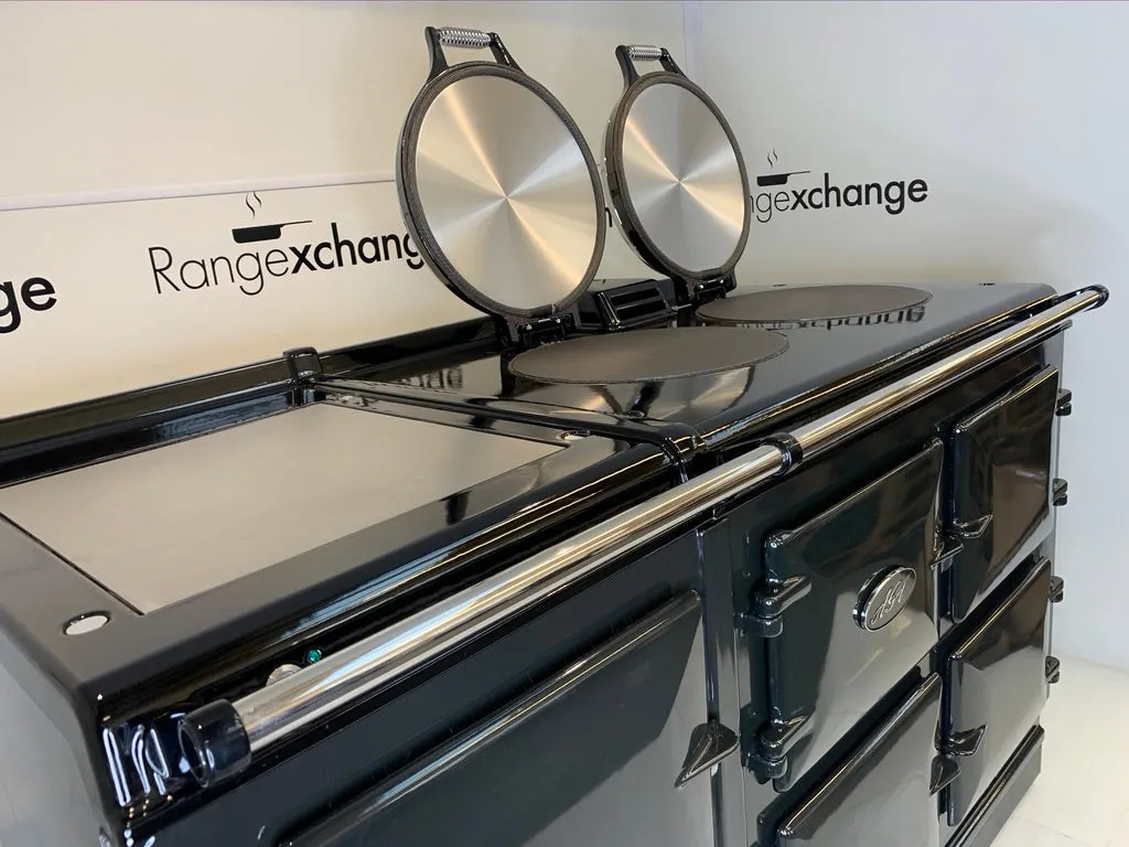 Reconditioned 5 oven Total Control Electric Aga cooker in Pewter.