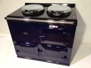 Reconditioned 2 oven 13amp Electric Aga cooker in Dark Blue