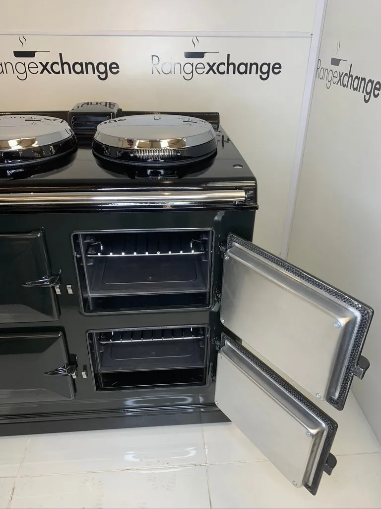 Reconditioned 5 oven Total Control Electric Aga cooker in Pewter.
