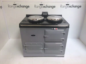 Reconditioned 2 oven oil-fired Aga cooker in Dove