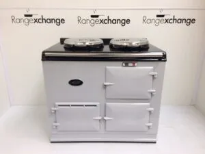 Reconditioned 2 oven 13amp Electric Aga cooker in Pearl Ashes