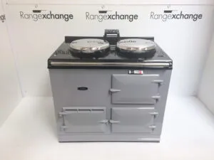 Reconditioned 2 oven gas-fired Aga cooker in Dove