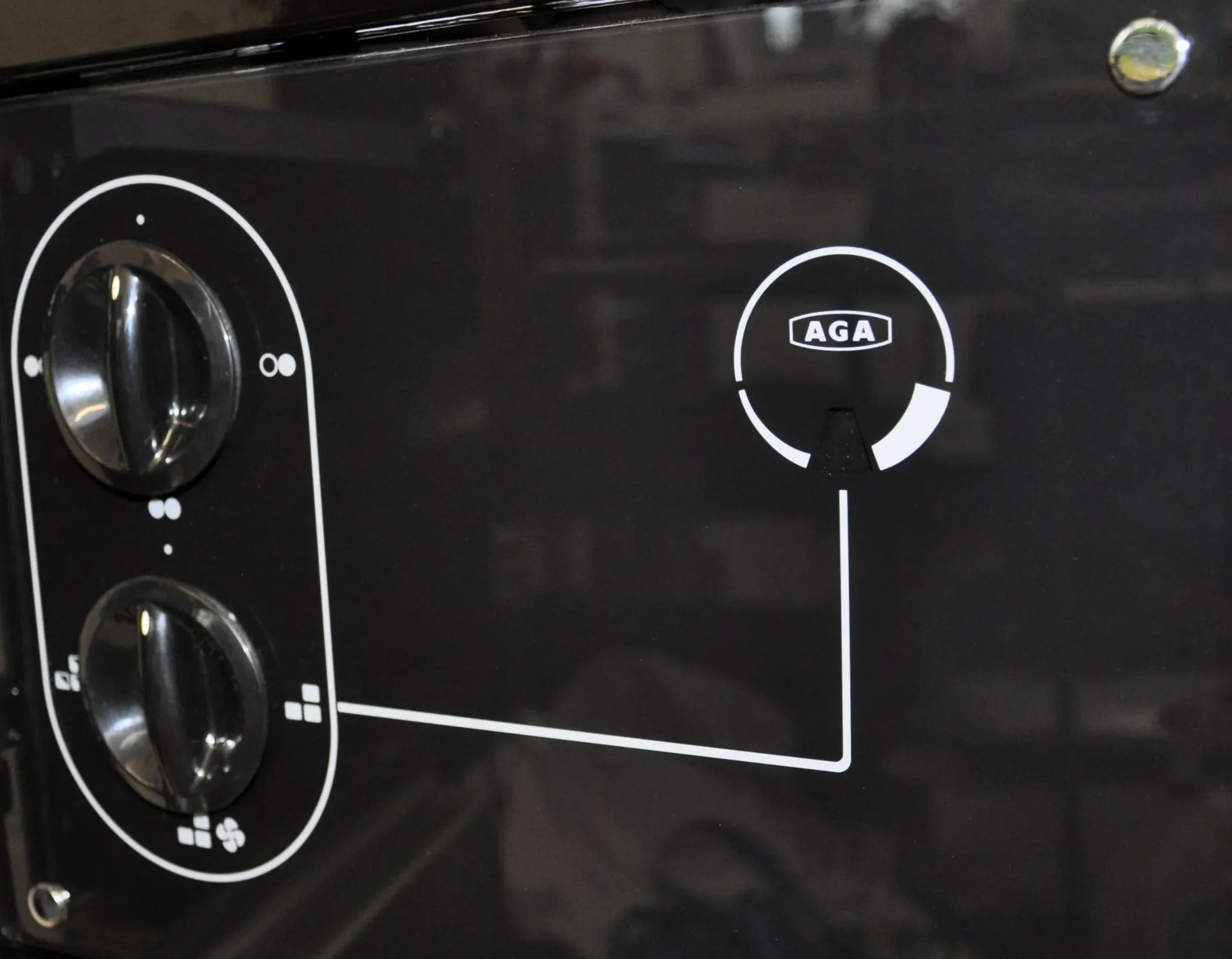 Reconditioned Dual Control Aga Cooker Control Panel