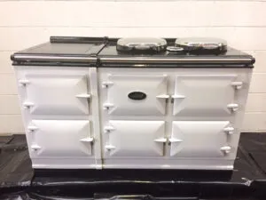 Reconditioned 5 oven Total Control Electric Aga cooker in White