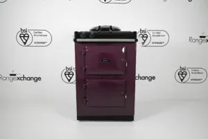 Reconditioned City 60 Electric Aga Cooker in Aubergine