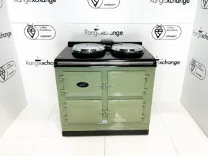 Reconditioned 3 oven Total Control Electric Aga cooker in Olivine