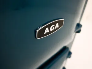 Reconditioned 3 oven eR7 100 Aga cooker in Salcombe Blue