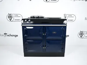 Reconditioned eR3 100i Electric Aga cooker in Oxford Blue