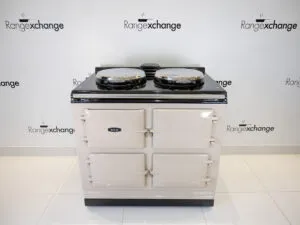 Reconditioned 3 oven Total Control Electric Aga cooker in Drop Cloth