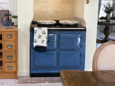 3 Oven Dual Control In Dartmouth Blue 2